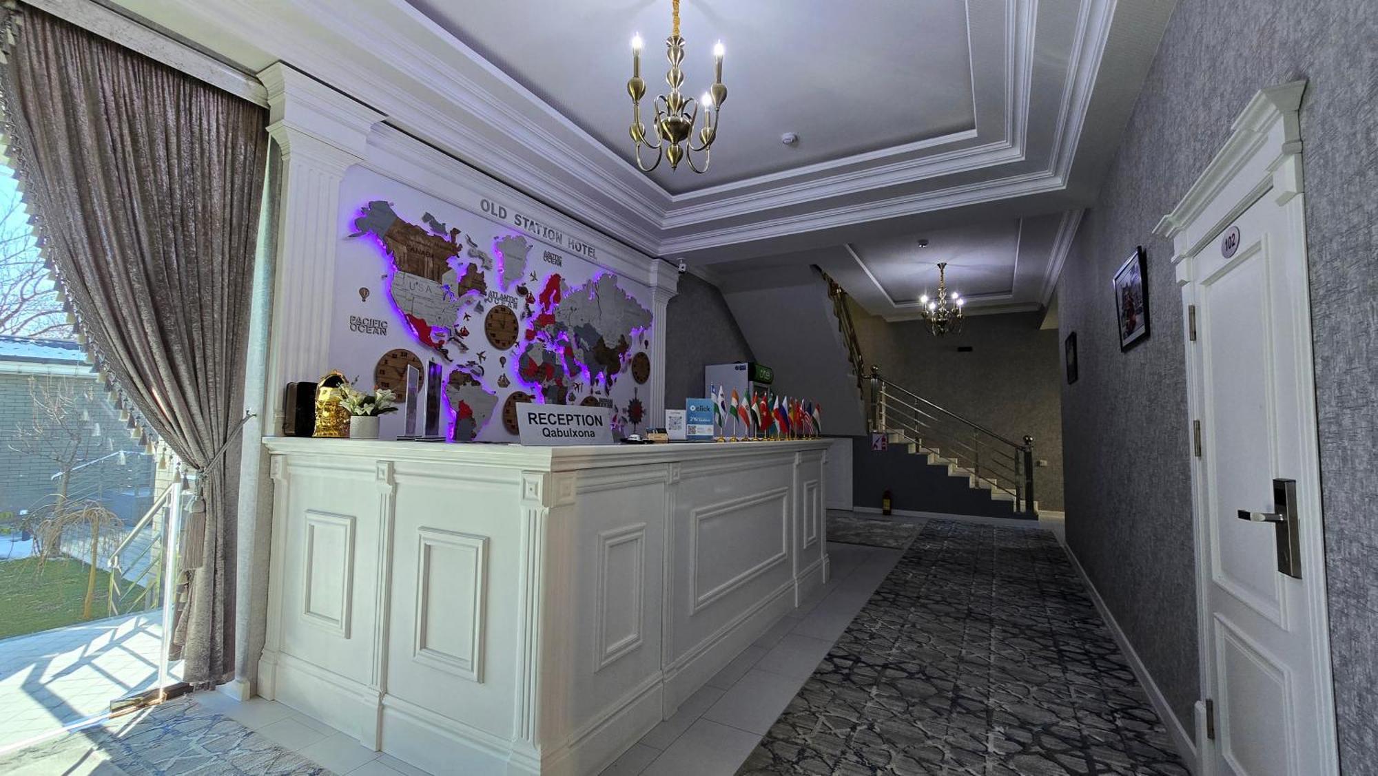 Old Station Hotel Semerkant Dış mekan fotoğraf